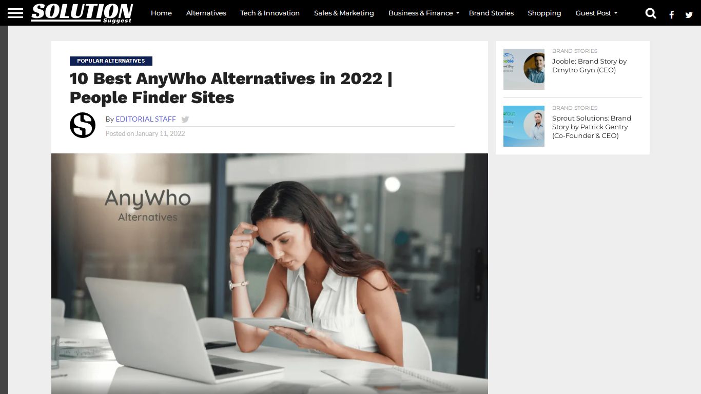 10 Best AnyWho Alternatives in 2022 | People Finder Sites
